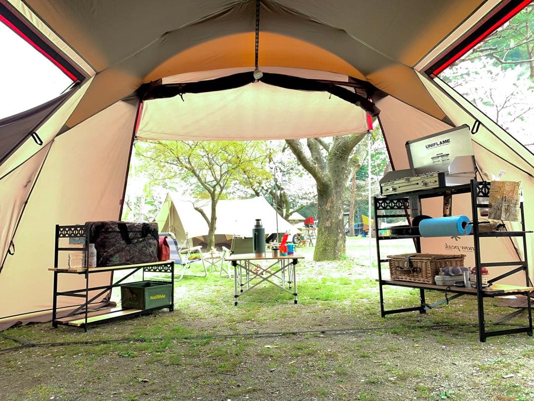 CAMP873 マルチアイアンラック【TUNAGU】