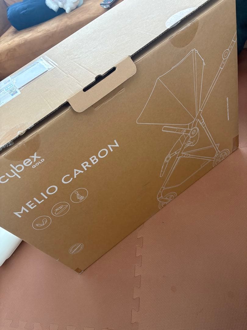 メリオカーボン　ムーンブラック　2022 新生児〜◯箱付属品有　サイベックス