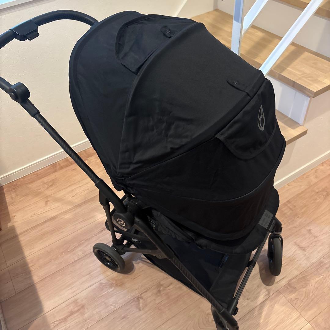 メリオカーボン　ムーンブラック　2022 新生児〜◯箱付属品有　サイベックス