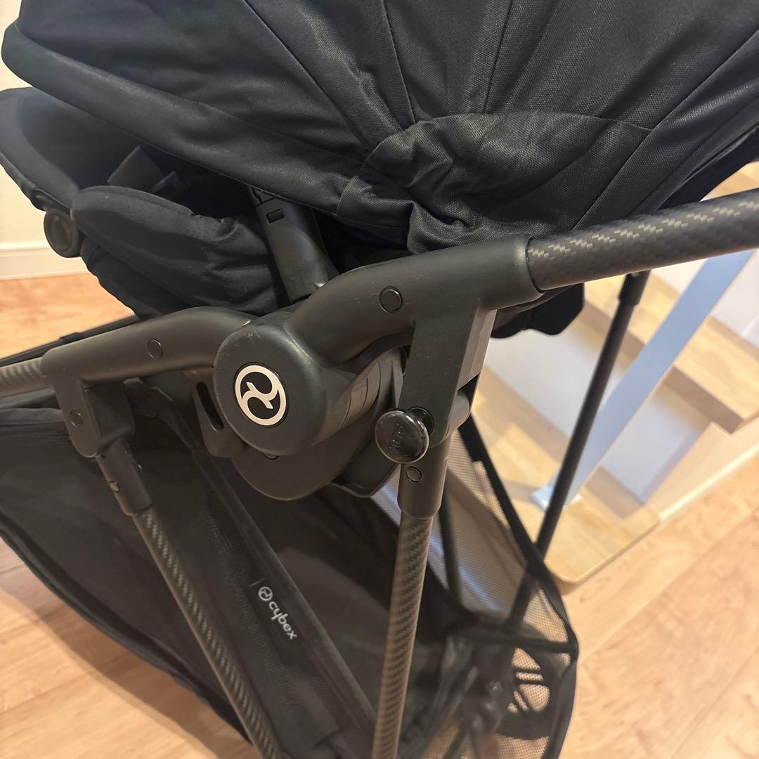 メリオカーボン　ムーンブラック　2022 新生児〜◯箱付属品有　サイベックス