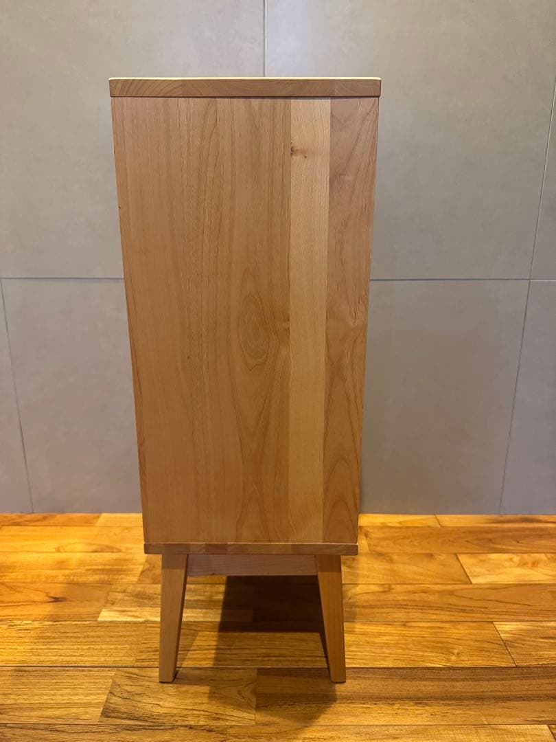 【新品同様_美品】ベルメゾン 天然木 自然素材チェスト