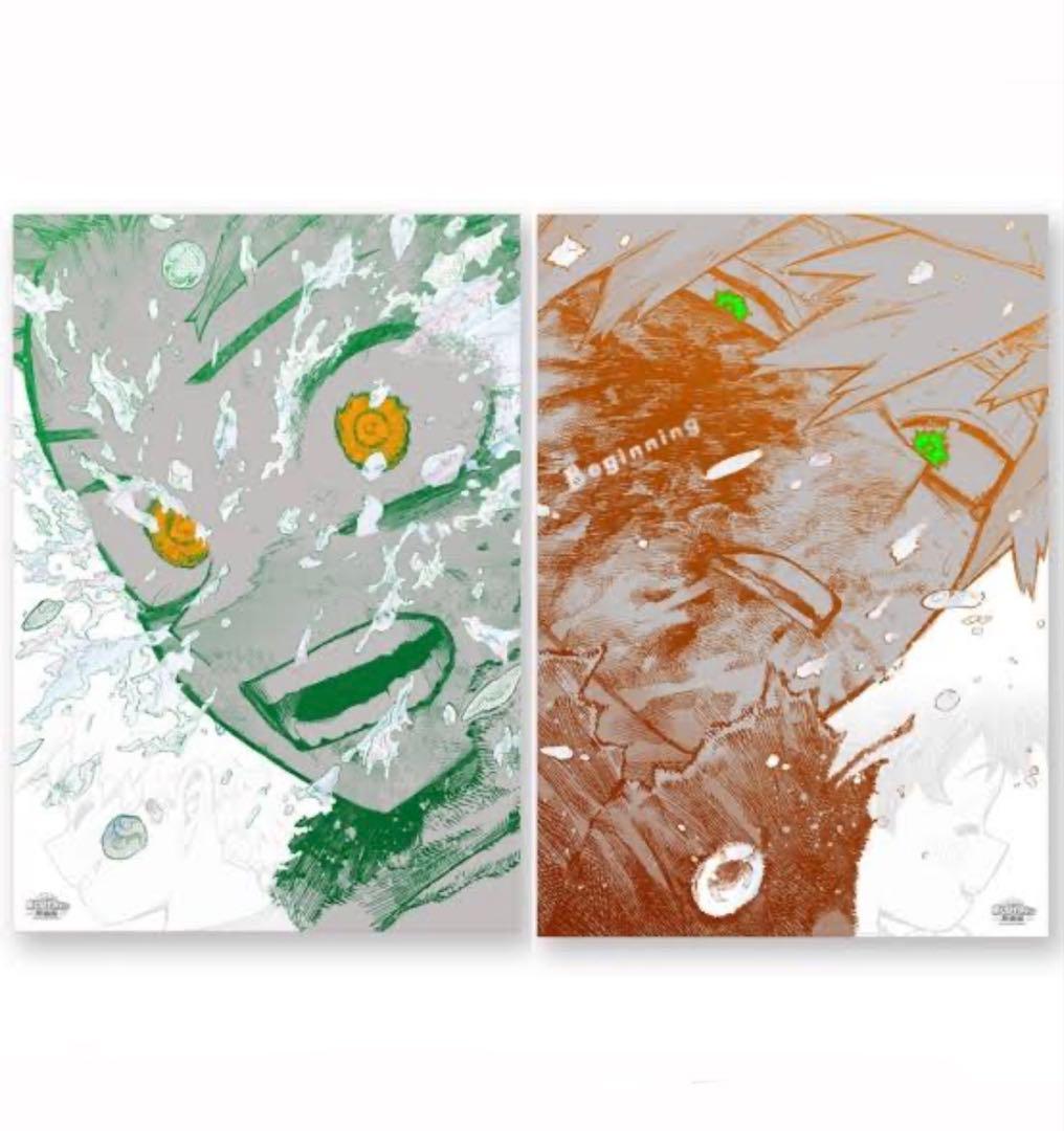 ヒロアカ 原画展 ポスター The Beginning