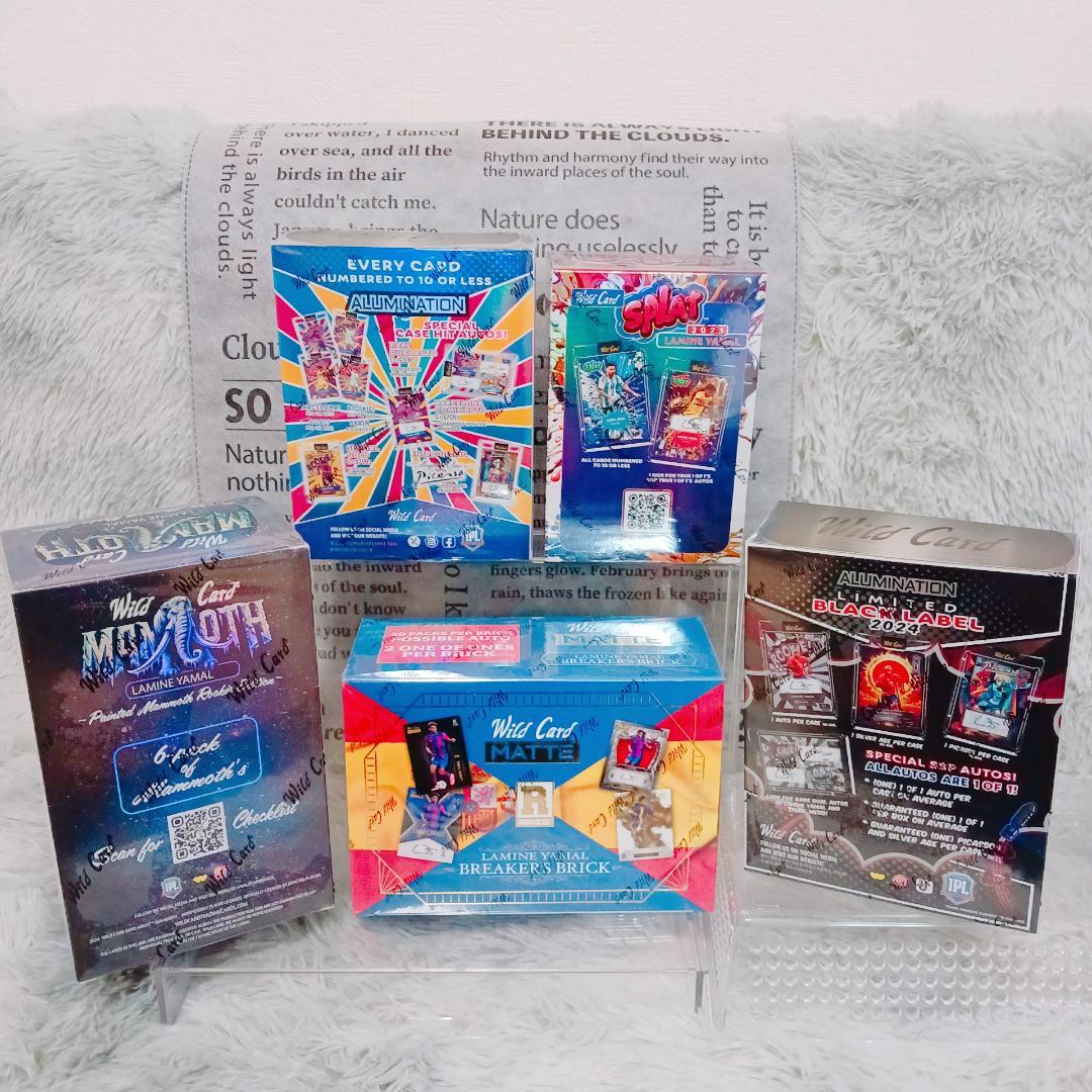 ☆NSCC限定☆ラミンヤマル2024 Wild Card5BOXセット未開封商品