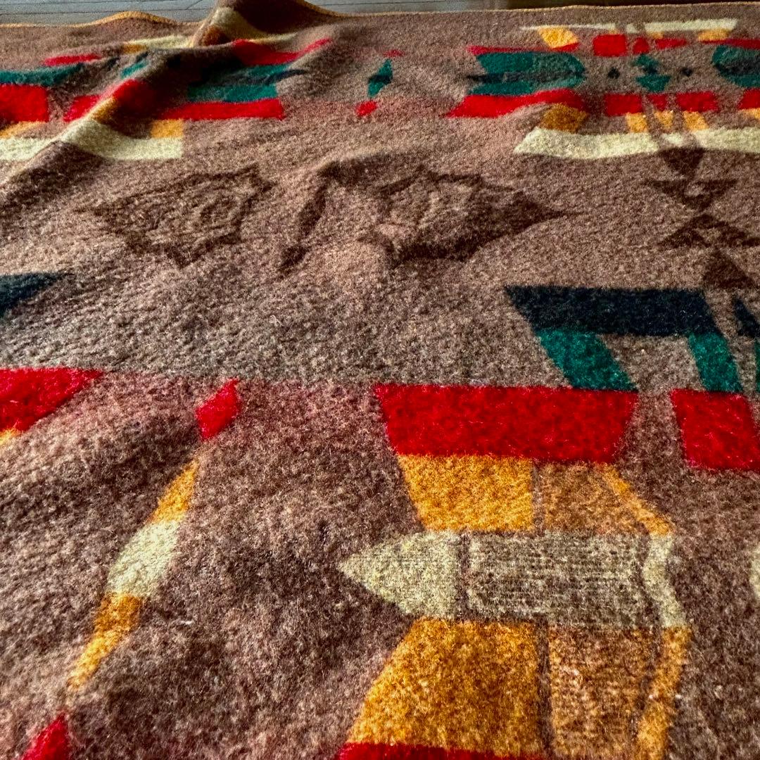 1930’s Pendleton ペンドルトン ブランケット ビーコン柄 ナバホ