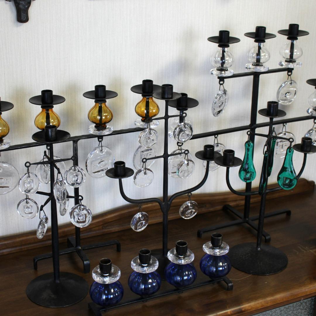 エリックホグラン　Erik Hoglund　キャンドルスタンド 02　北欧ガラス