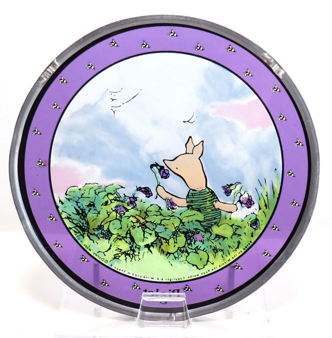 くまのプーさん ピグレット ディズニー公式ヴィンテージステンドグラス シェパード