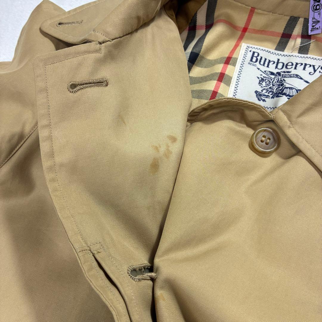 Burberry`s ヴィンテージ ステンカラーコート ノバチェック