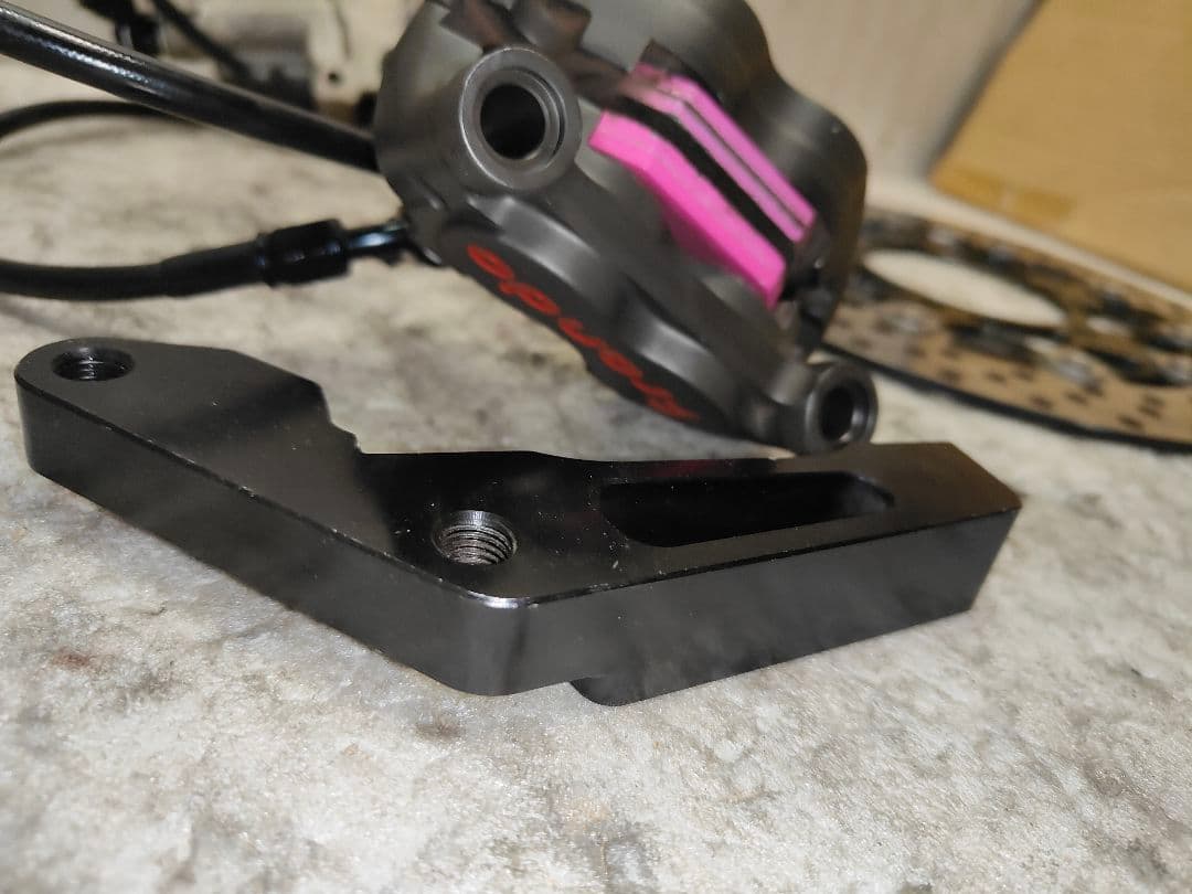 2型 3型 シグナスX 用 ラジアルキャリパー フローティングローター