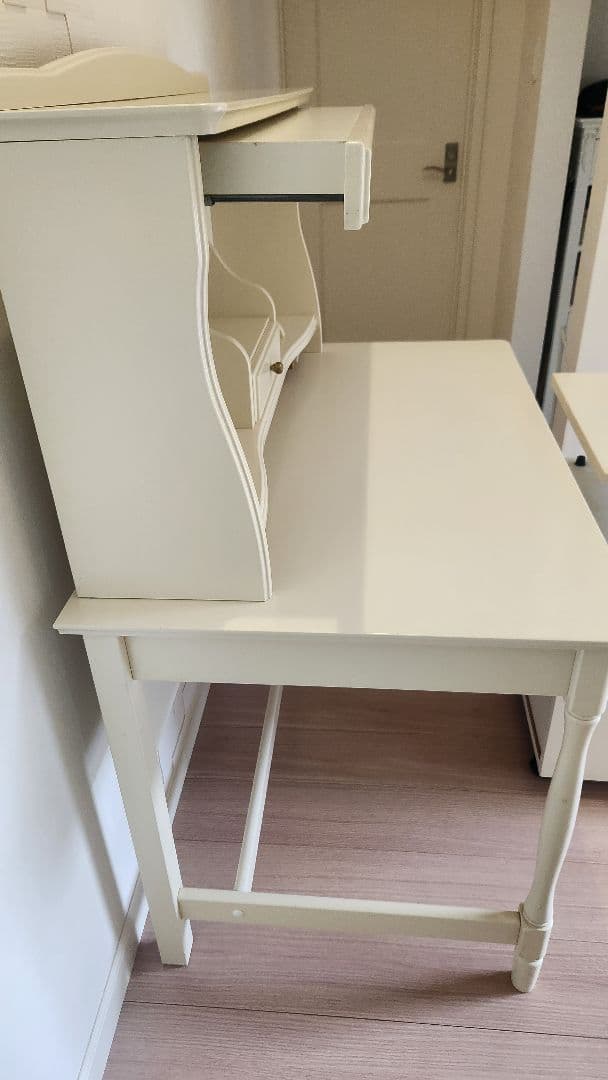 ホワイト 学習机のみ 送料別(引取り限定)