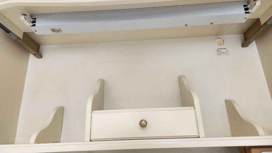 ホワイト 学習机のみ 送料別(引取り限定)