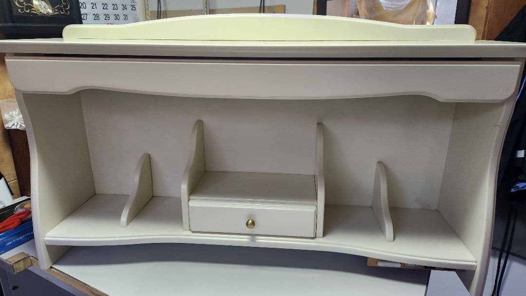 ホワイト 学習机のみ 送料別(引取り限定)