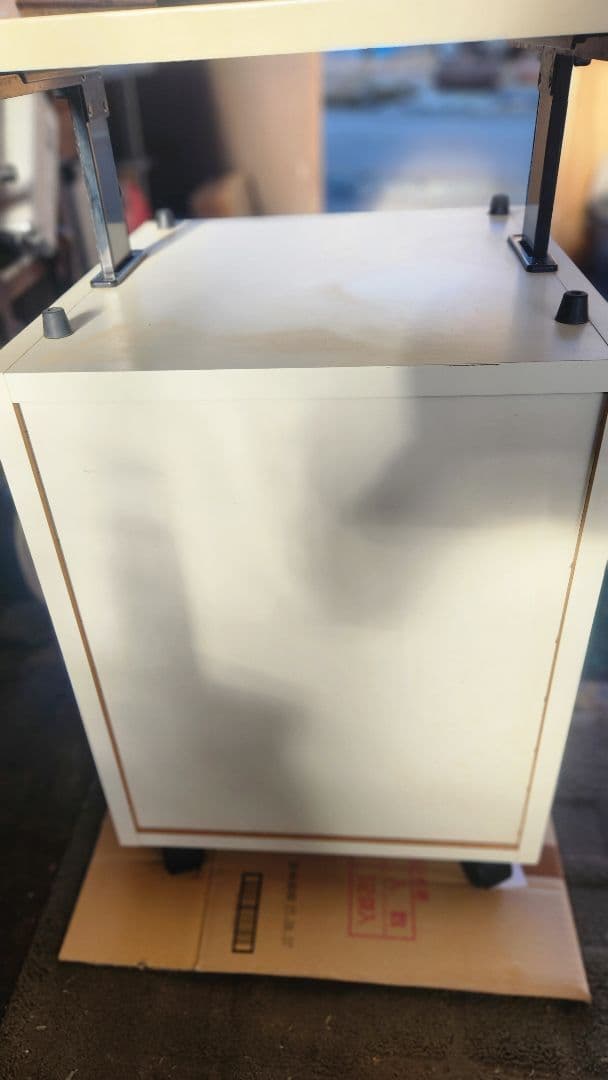 ホワイト 学習机のみ 送料別(引取り限定)