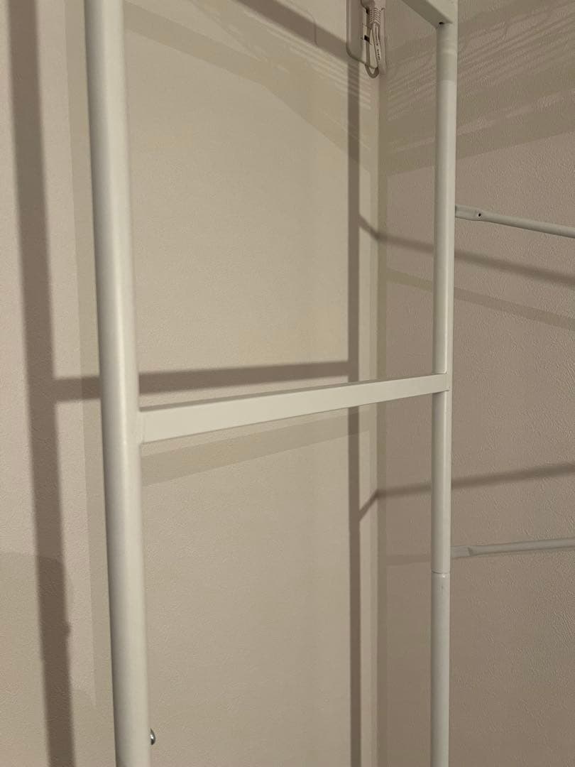 ニトリ スチール ハンガーラック シェルフ