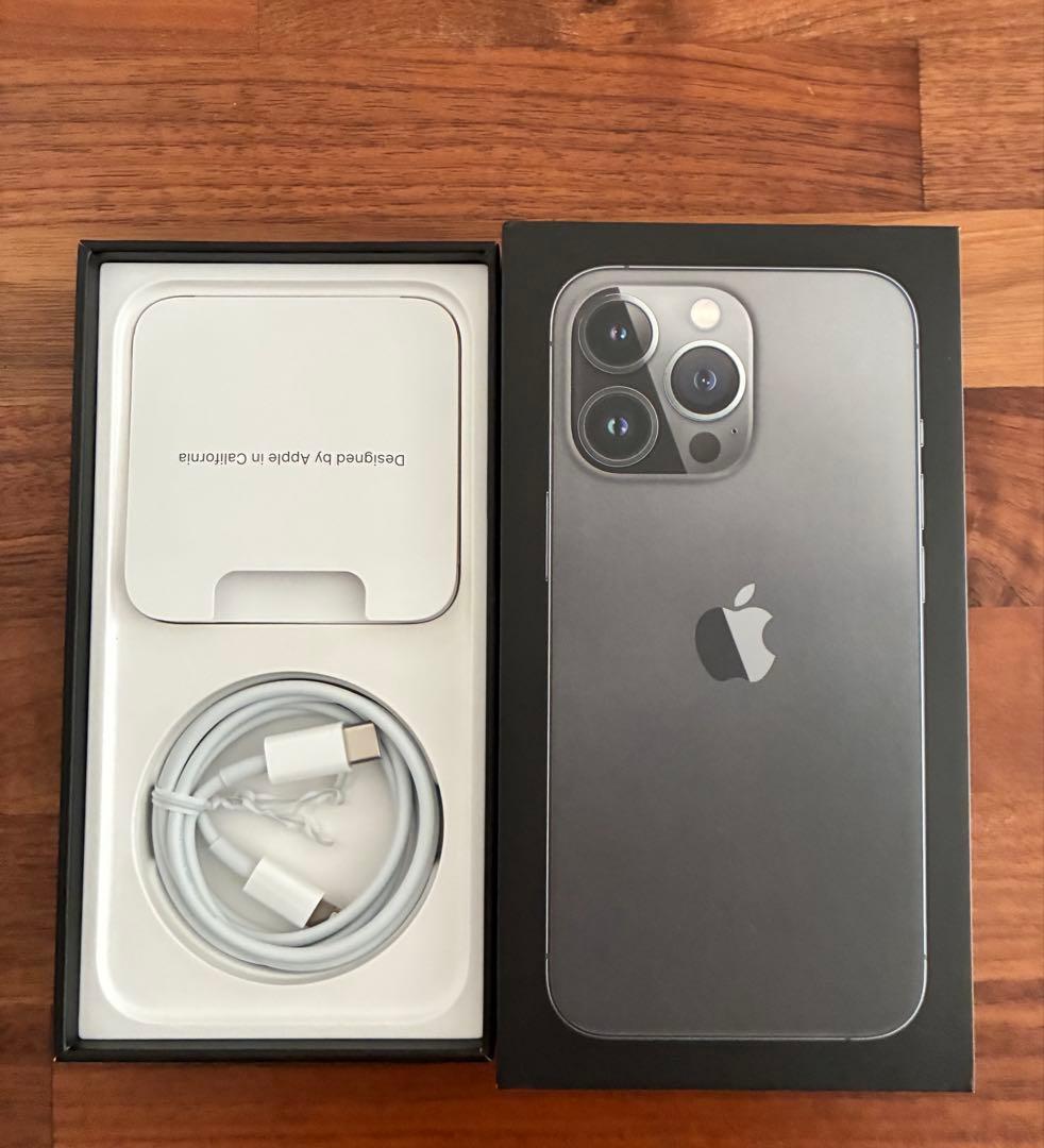 【中古】 iPhone 13 Pro グラファイト　128GB SIMフリー