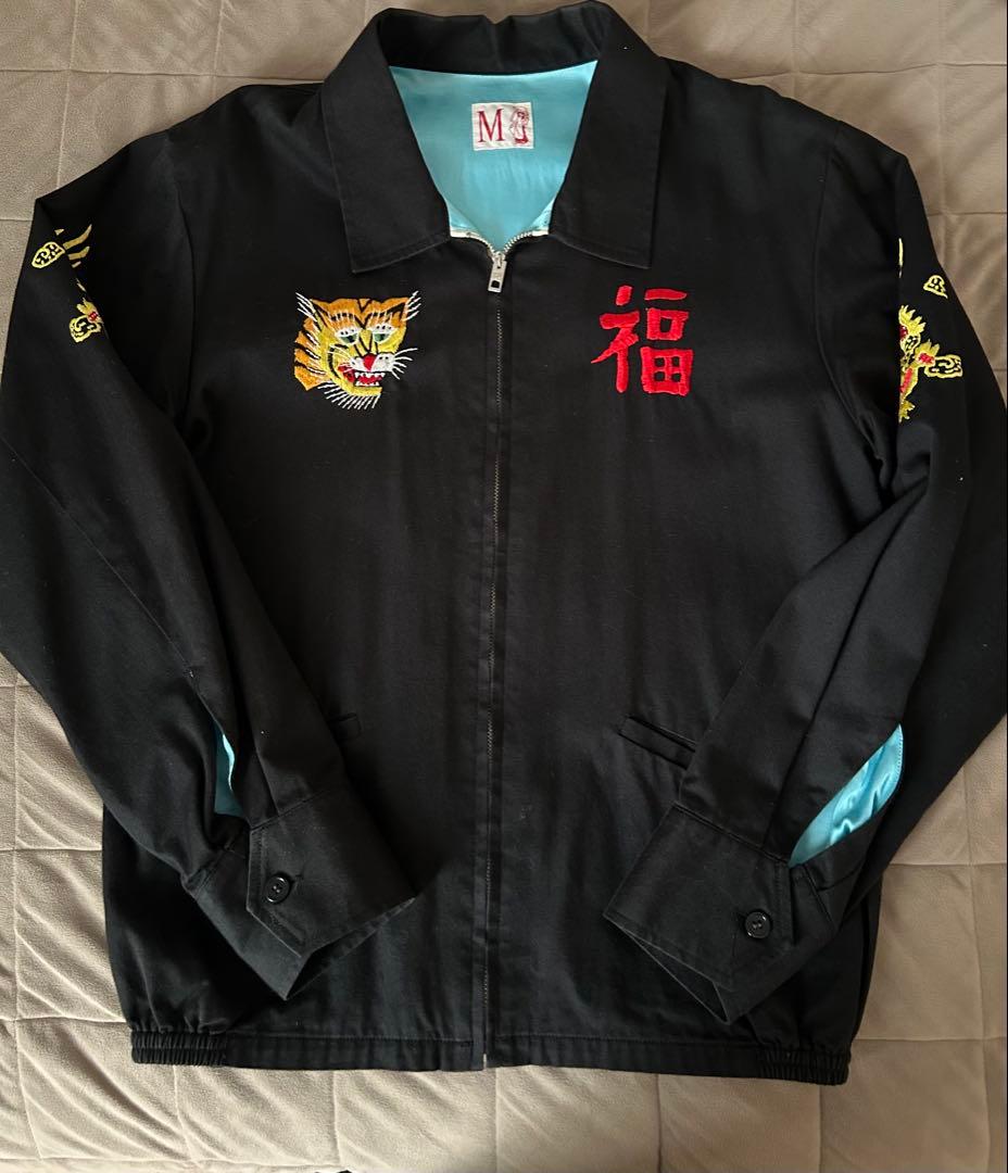 戦*翼様 現行¥82800 リアルマッコイズ　ベトジャン　スーベニアジャケット