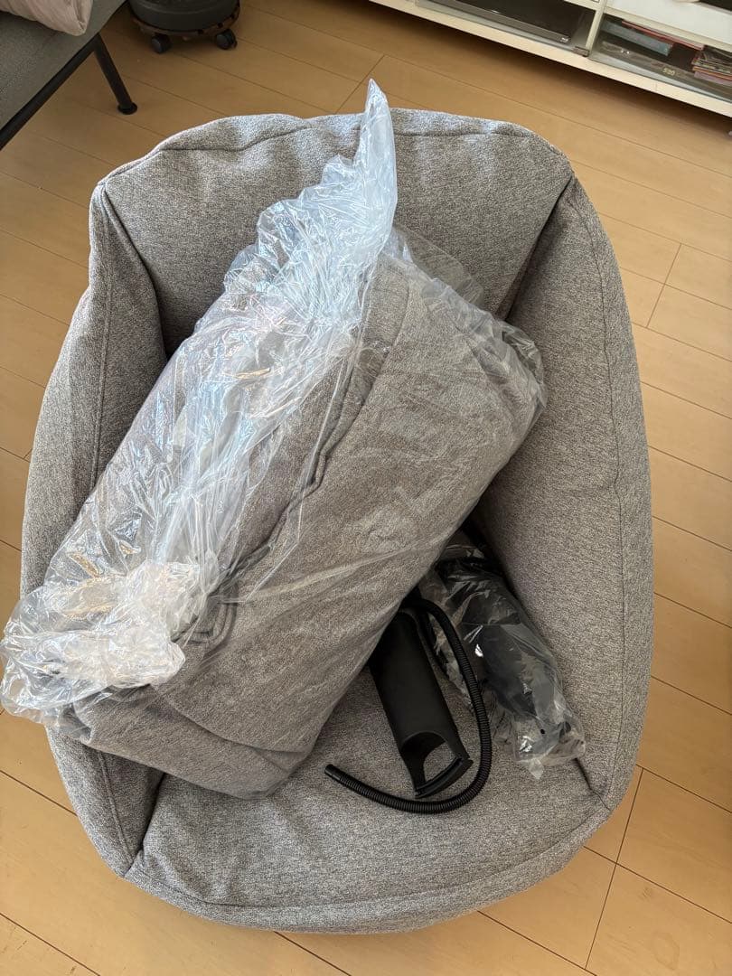 【無印】空気でできたソファ一人掛　2個セット