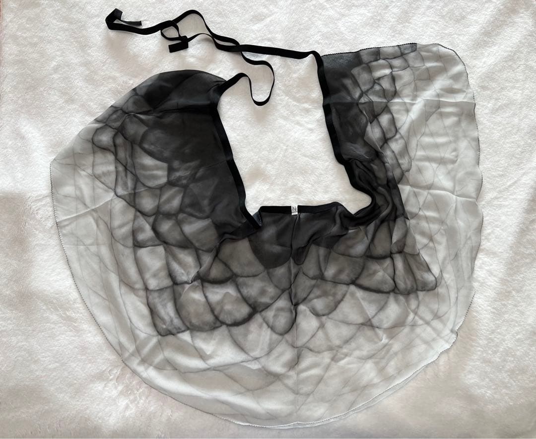 Designed by Alice バレエスカートSomefish 黒白ショート