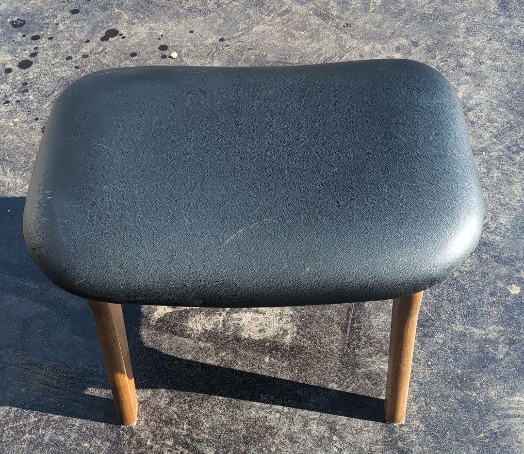 ニトリ　デスクチェア、スツールセット(NSリラックス MBR/BK)中古美品