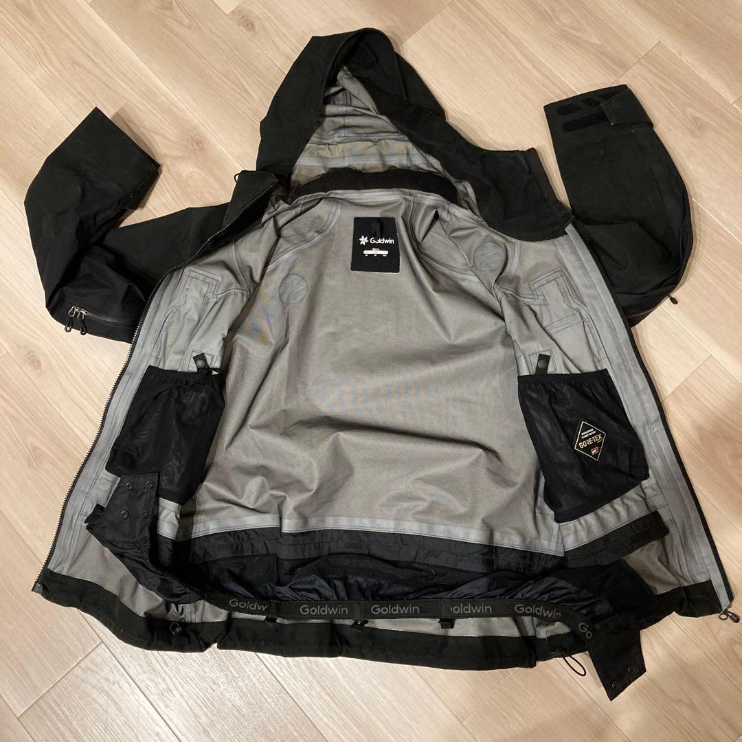 GOLDWIN GORE-TEX 3L Jacket（メンズSサイズ黒）