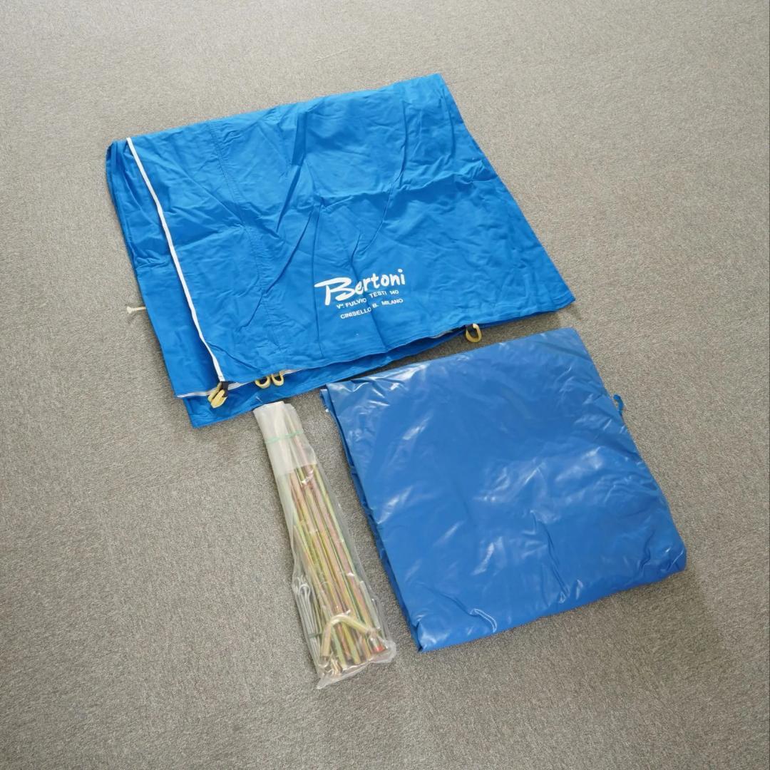 最安値！ベルトーニ ソグノ １～３人用テント　【Ｄ】袋が青色　キャンプ
