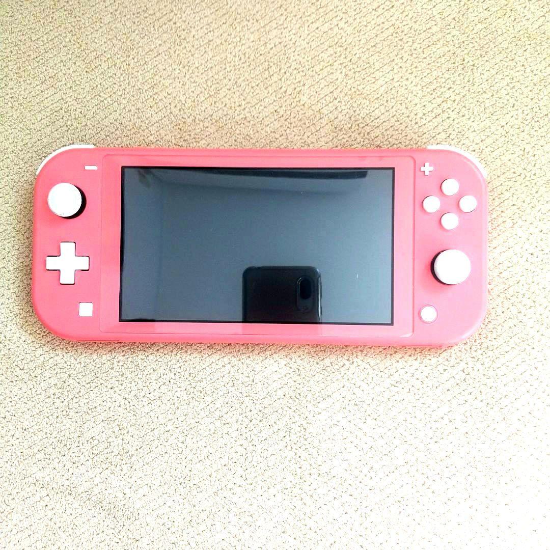 Nintendo Switch Lite コーラルピンク 本体 充電器付き