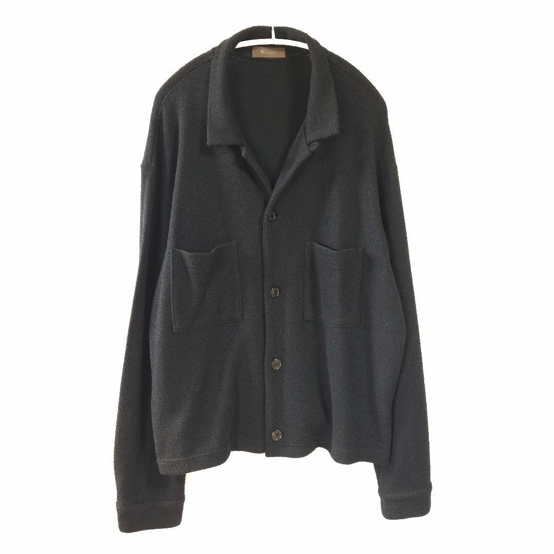 90's Y's for men ニットジャケット ブラック ワイズフォーメン