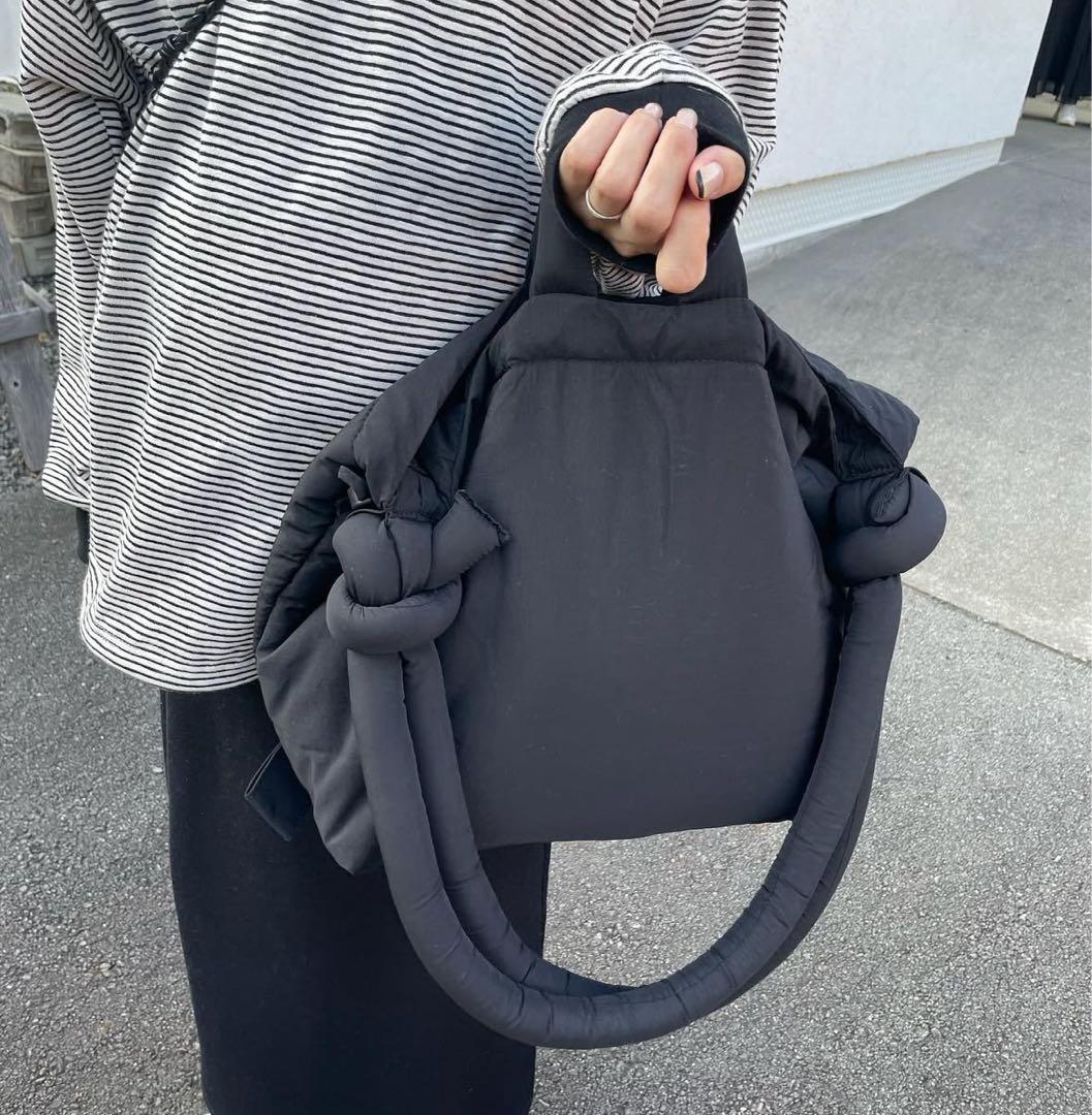 【美品】タグあり　OLEND ona soft bag パフィショルダーバッグ