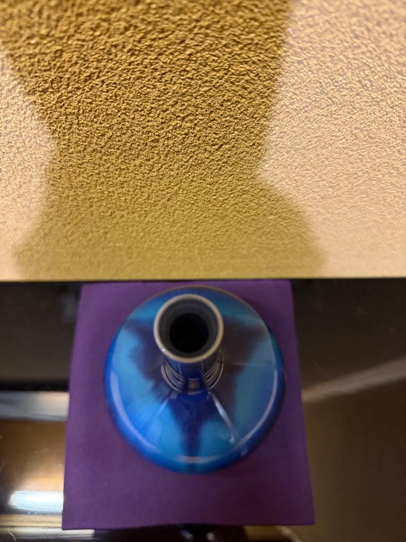 人間国宝　三代徳田八十吉　花入　共箱