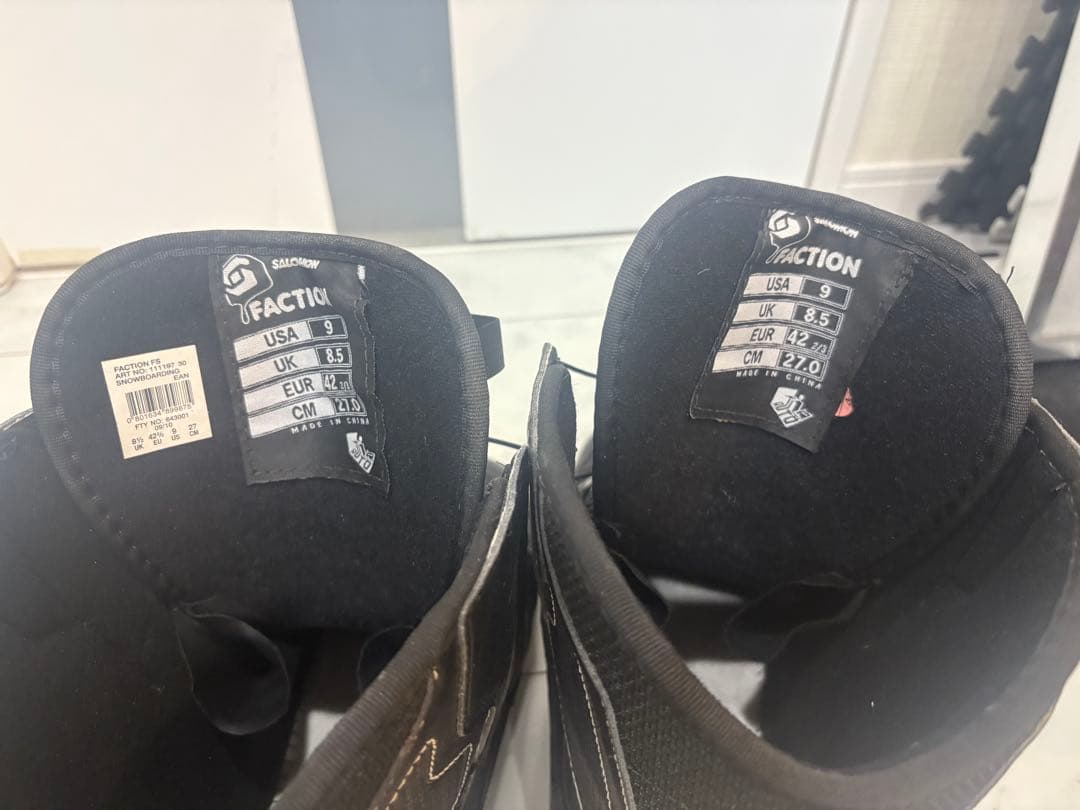 美品　サロモン スノーボード ブーツ　27センチ　SALOMON