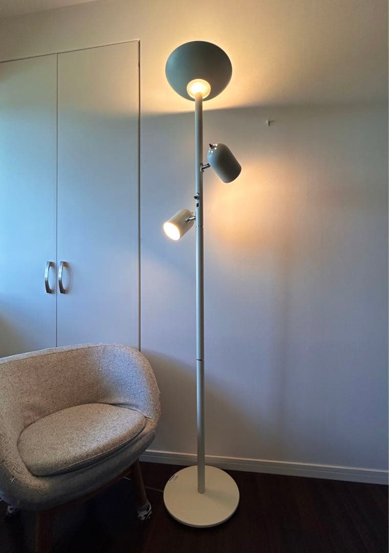 フロアスタンドライト ホワイト アッパーライト