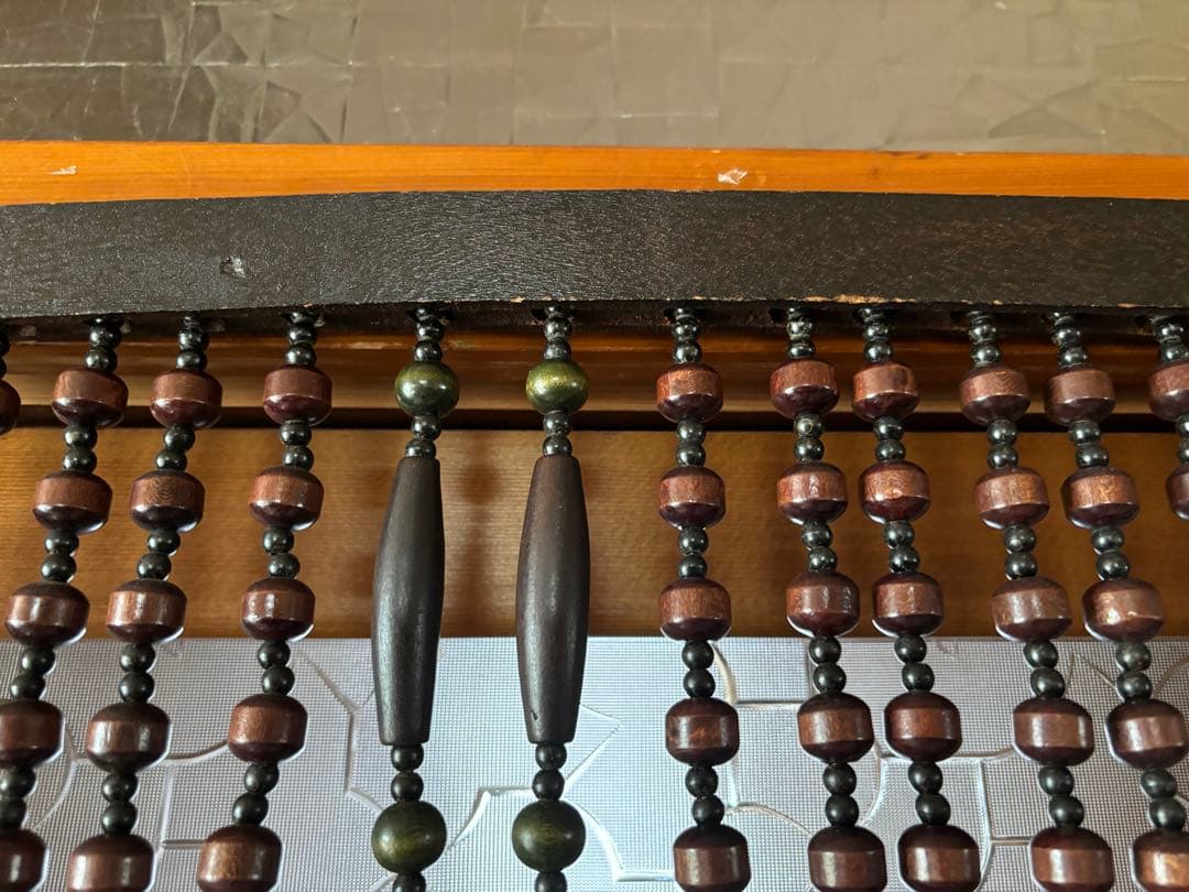 昭和レトロ⭐︎玉のれん玉すだれビンテージ