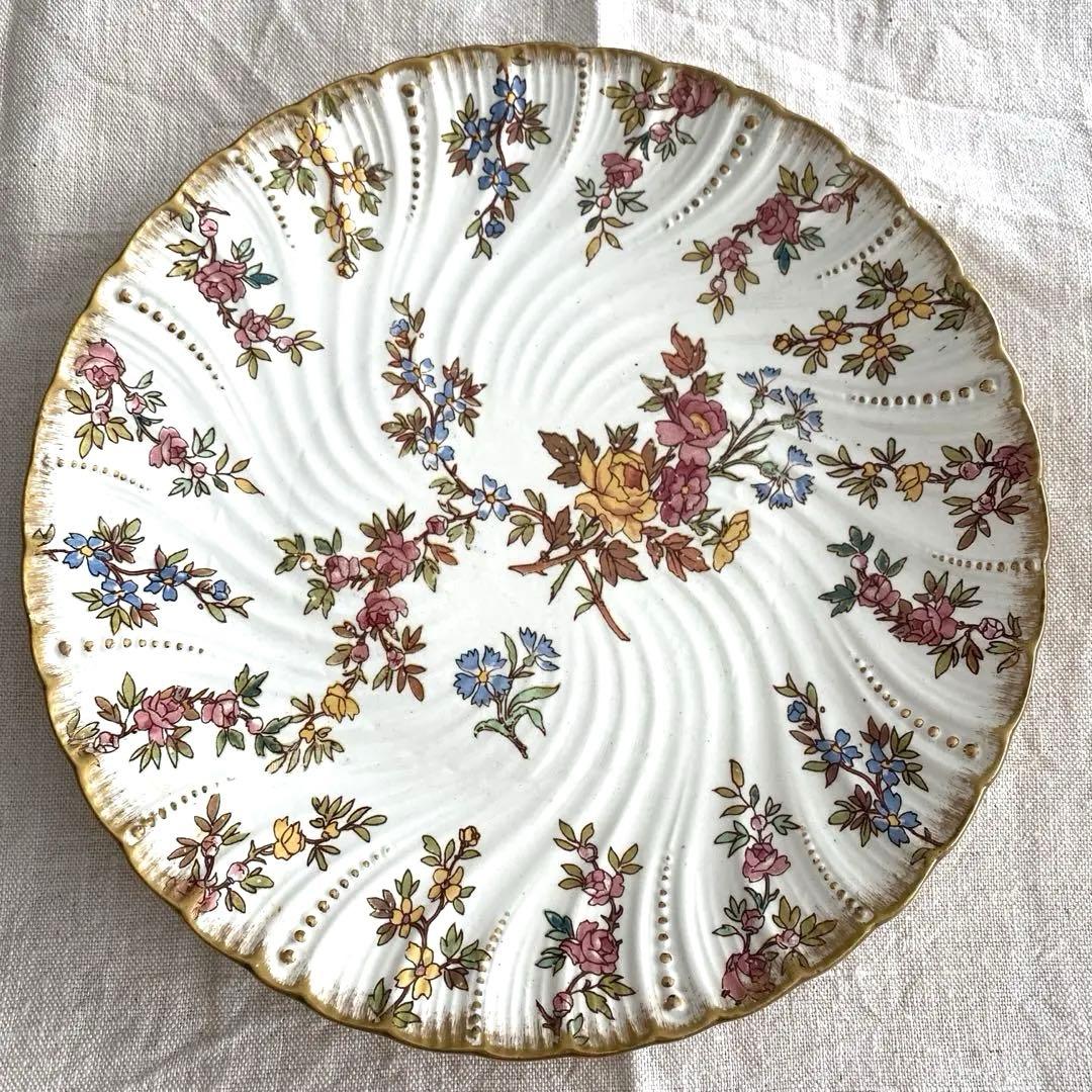 Sarreguemines　ルイ15世　プレート　フランスアンティーク【A】