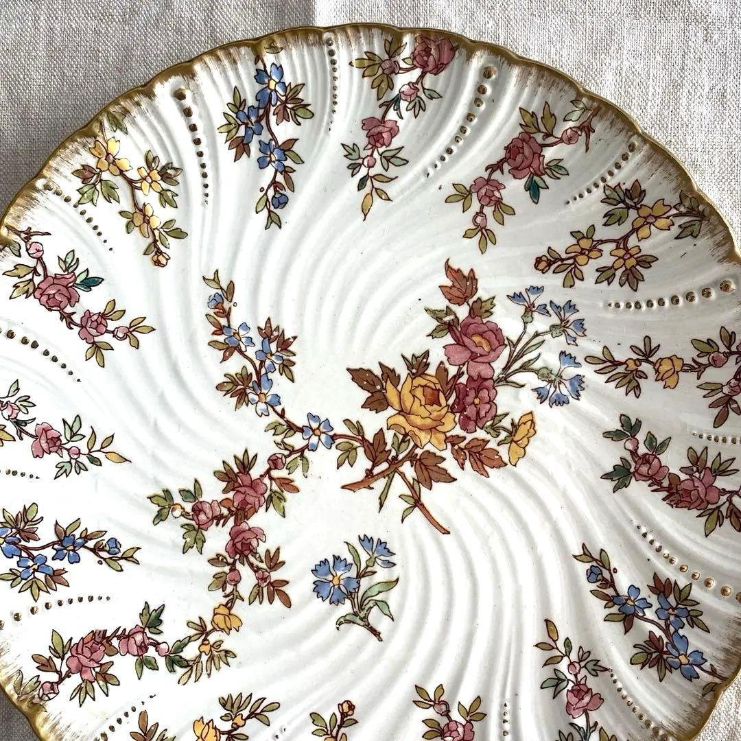 Sarreguemines　ルイ15世　プレート　フランスアンティーク【A】