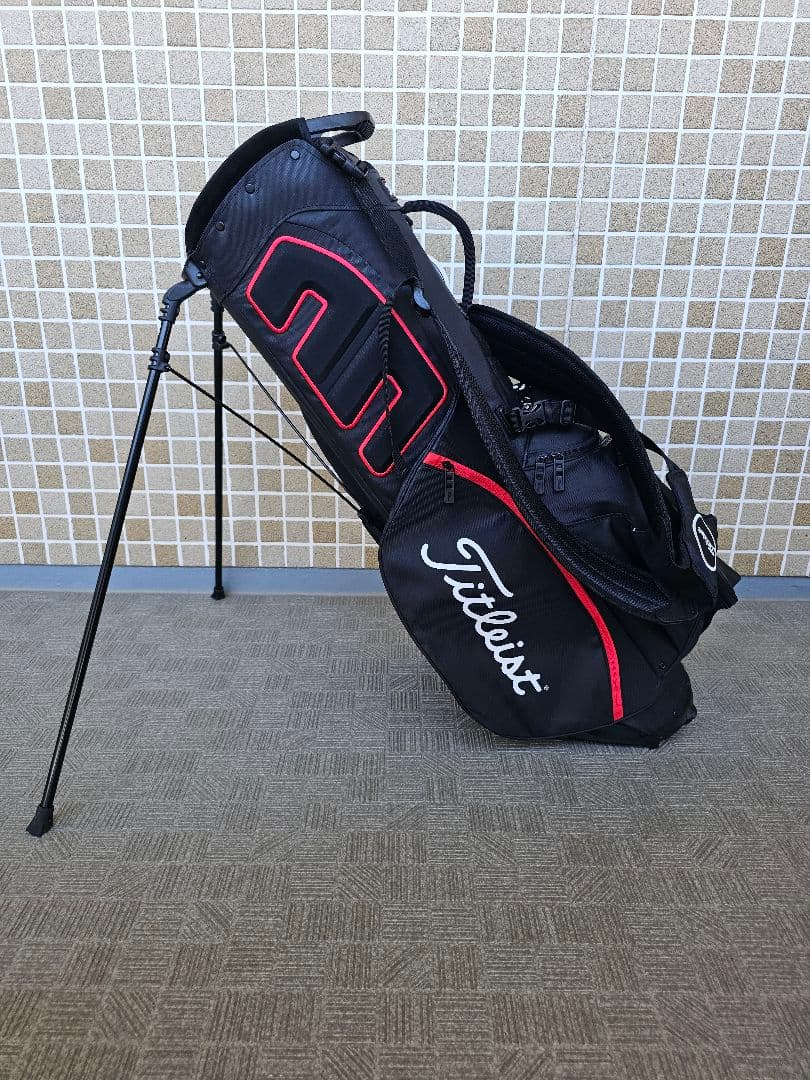 おはじき タイトリスト キャディバッグ ９型