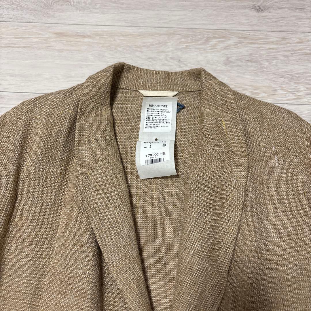 【新品・タグ付】45R リネン ベージュ コート Mサイズ