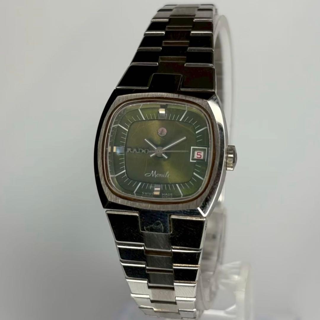 デッドストック品 RADO ラドー monile スイス製自動巻時計 70s