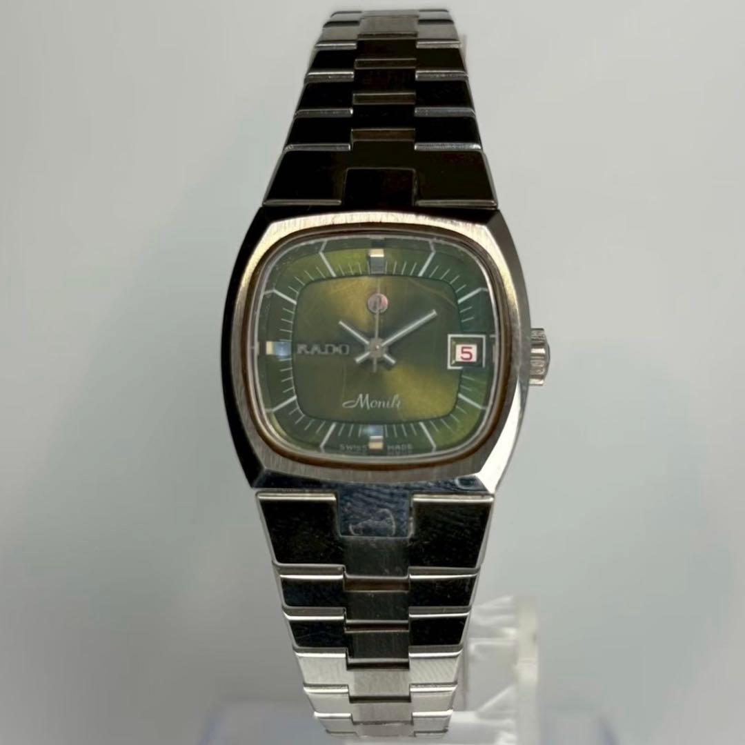 デッドストック品 RADO ラドー monile スイス製自動巻時計 70s