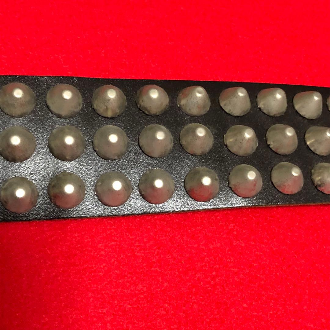 H*様 ジャパコアスタッズベルト:666PUNK鋲ジャンロカサイコビリーモダンパ