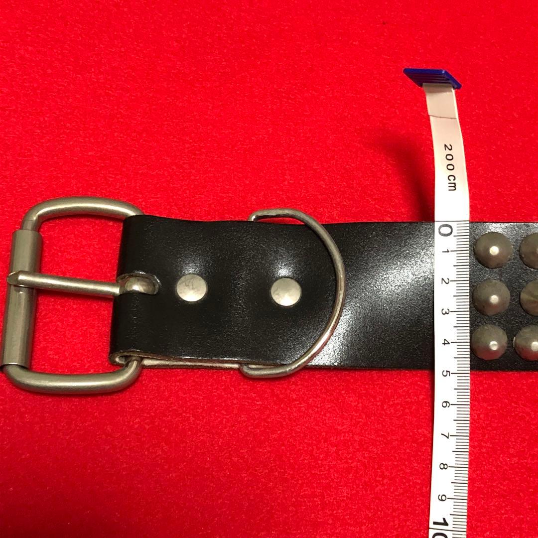 H*様 ジャパコアスタッズベルト:666PUNK鋲ジャンロカサイコビリーモダンパ