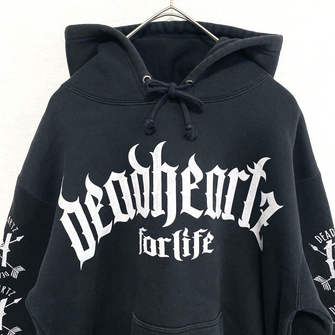 Y2K 00s Street Snake Hoodie Black L デカロゴ