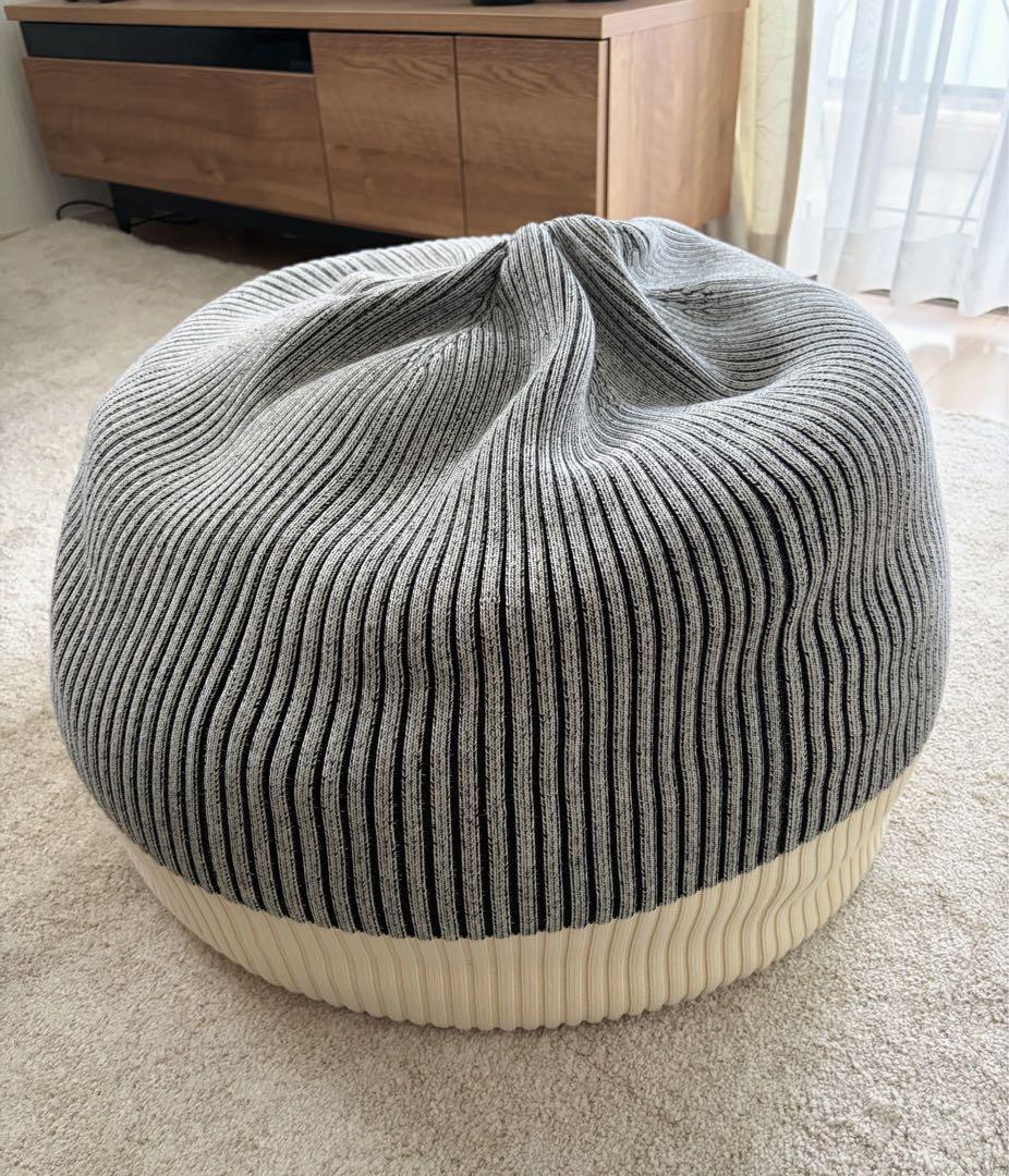 イデー プーフ IDEE PUUF White×Black MIX