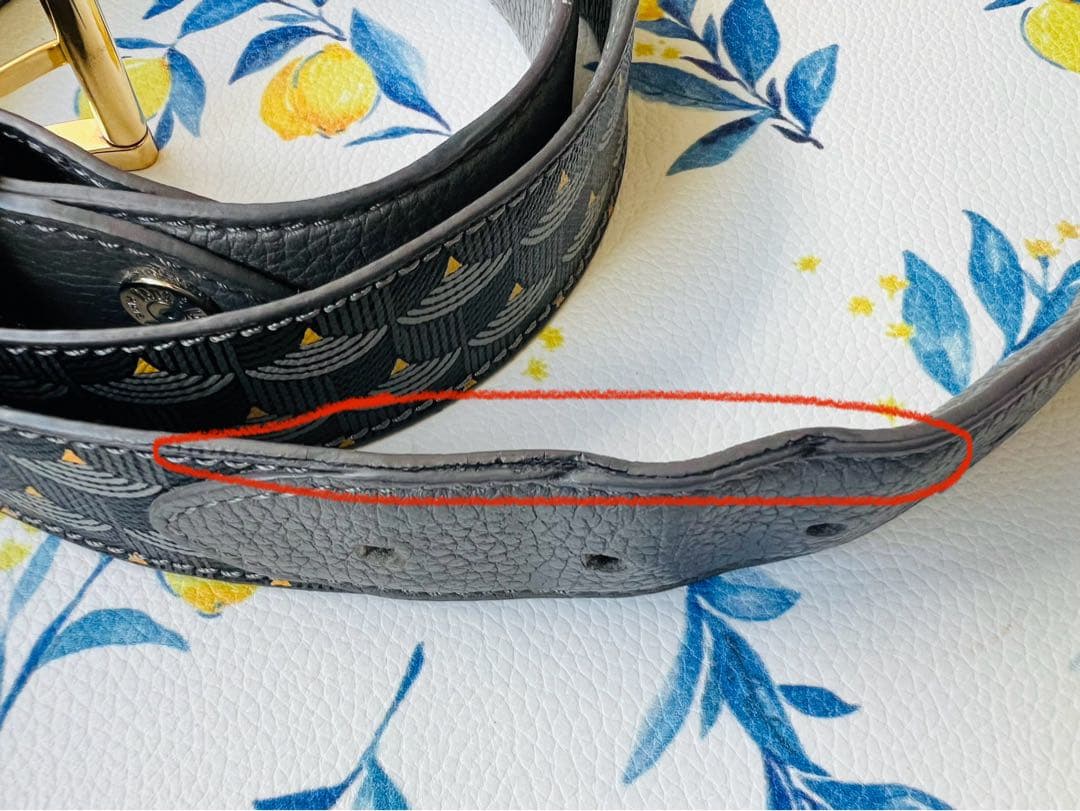 FAURE LE PAGE レザー ベルト 約104cm