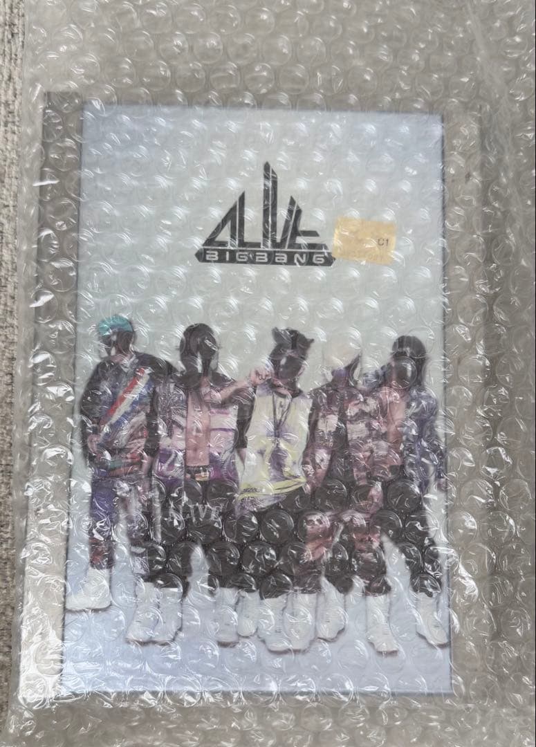 BIGBANG ALIVE 5人ver(韓国盤) ポスター付き