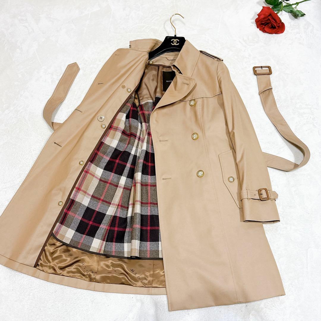 未使用✨　マッキントッシュ　ロンドン　トレンチコート　ブラウンベージュ　38