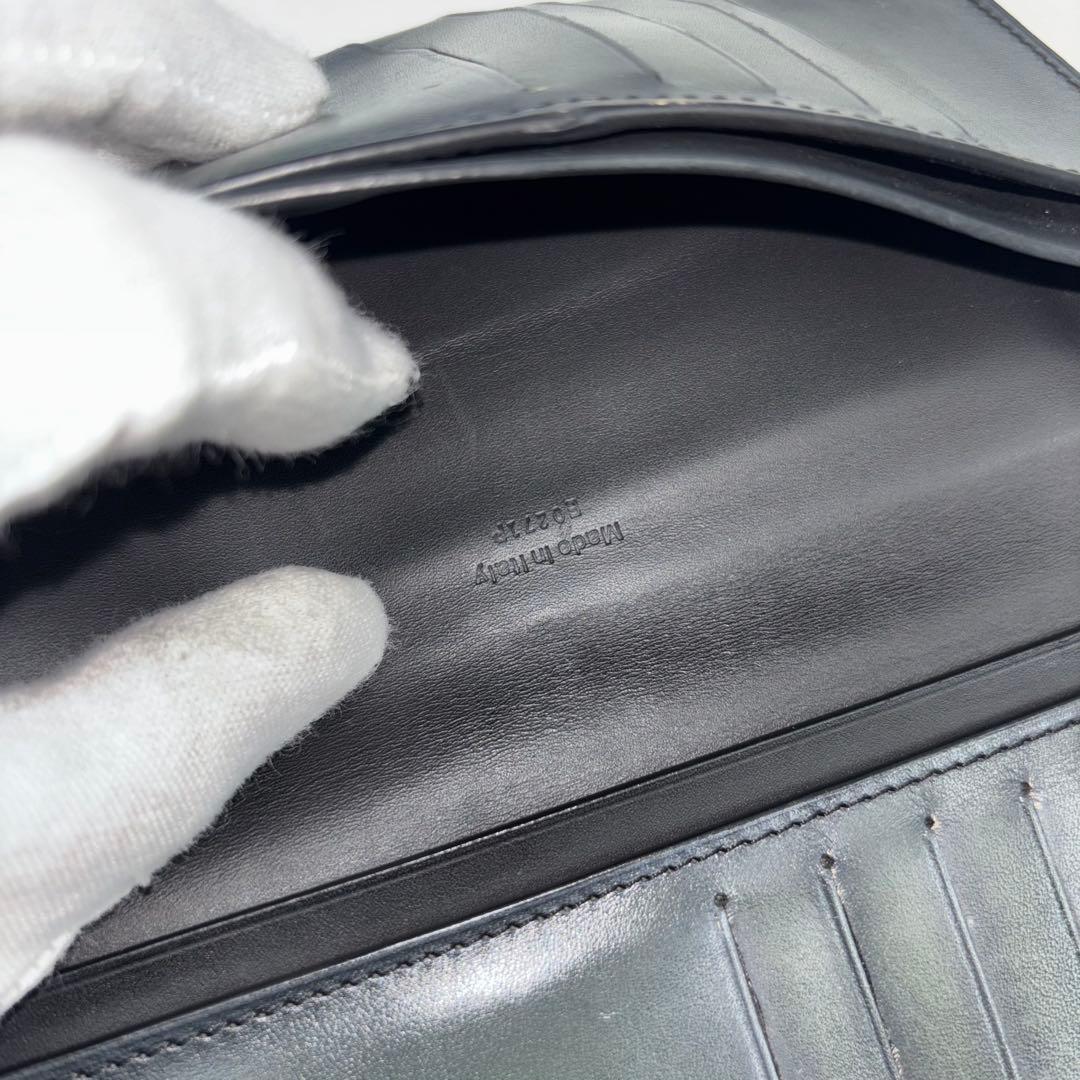 ✨希少✨　Berluti 長財布　札入れ　カリグラフィ　ゴールデンパティーヌ