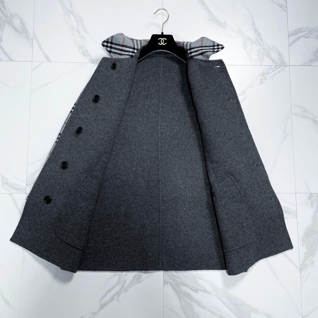 2way✨バーバリー コート リバーシブル ダブルフェイス ノバチェック