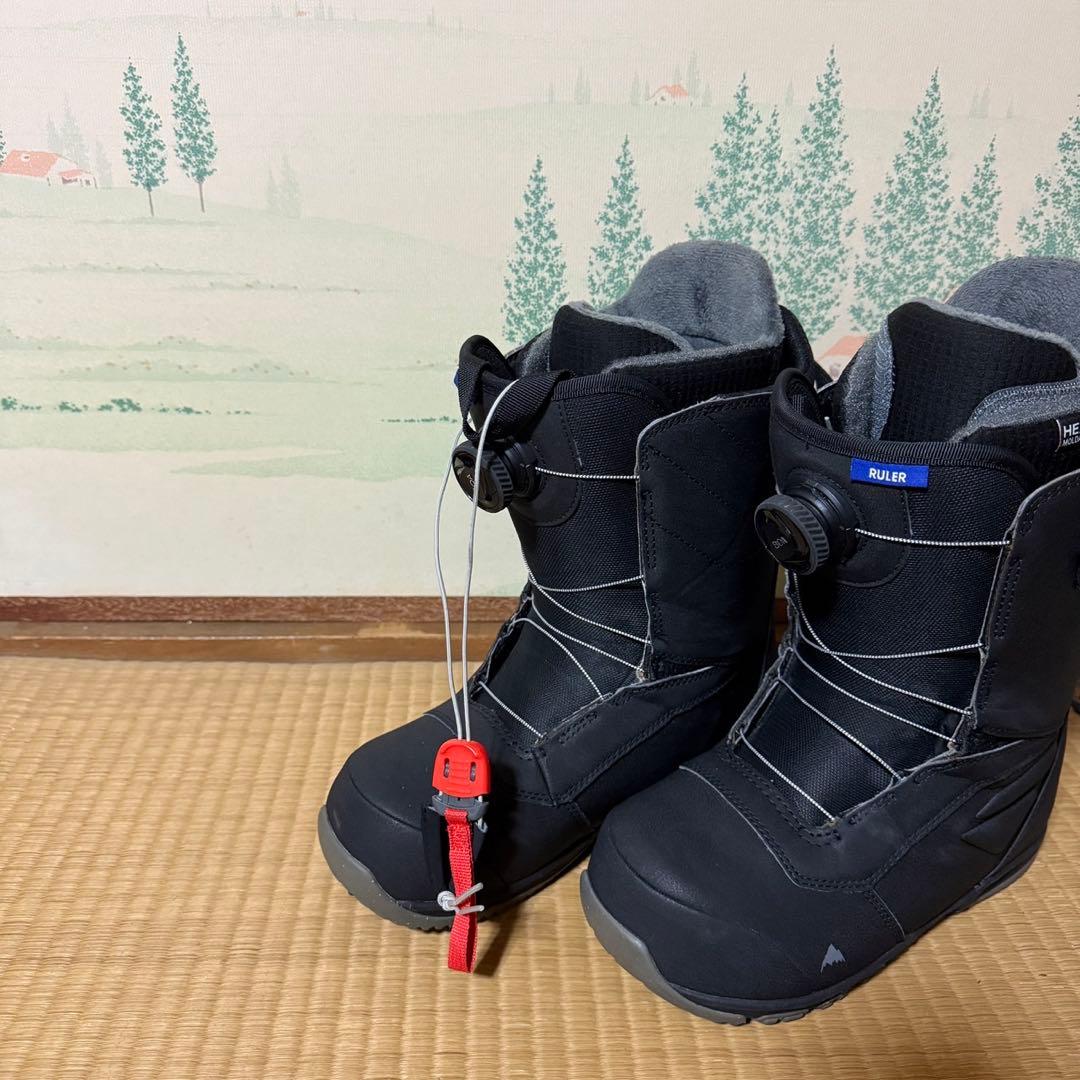 【ほぼ未使用】BURTON 25/26 RULER BOA Wide 26cm