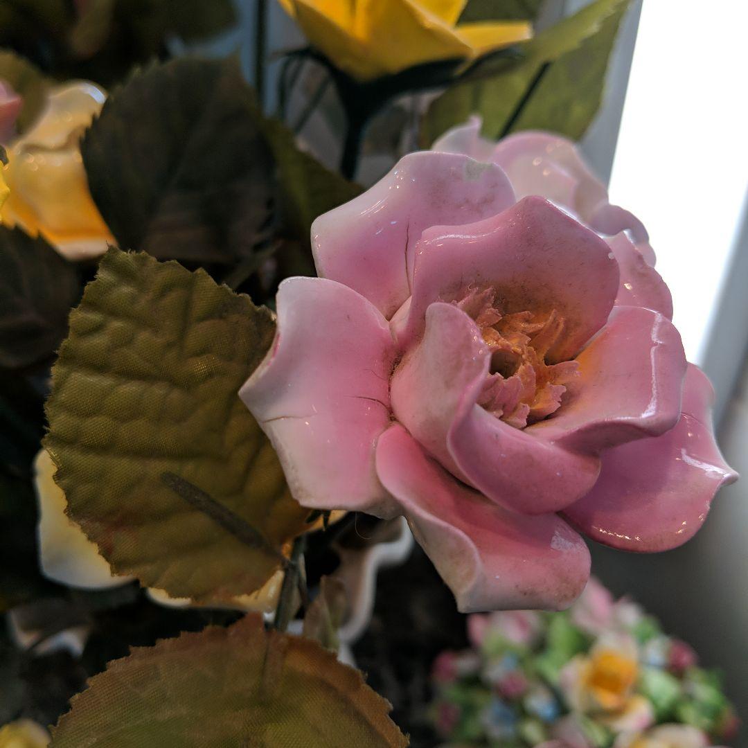 英国製陶花バラ　 STRATFORD 8本＋ロイヤルダルトン2本