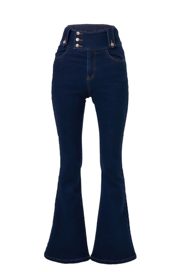 BELEAR MIMI カラーステッチデニム インディゴ