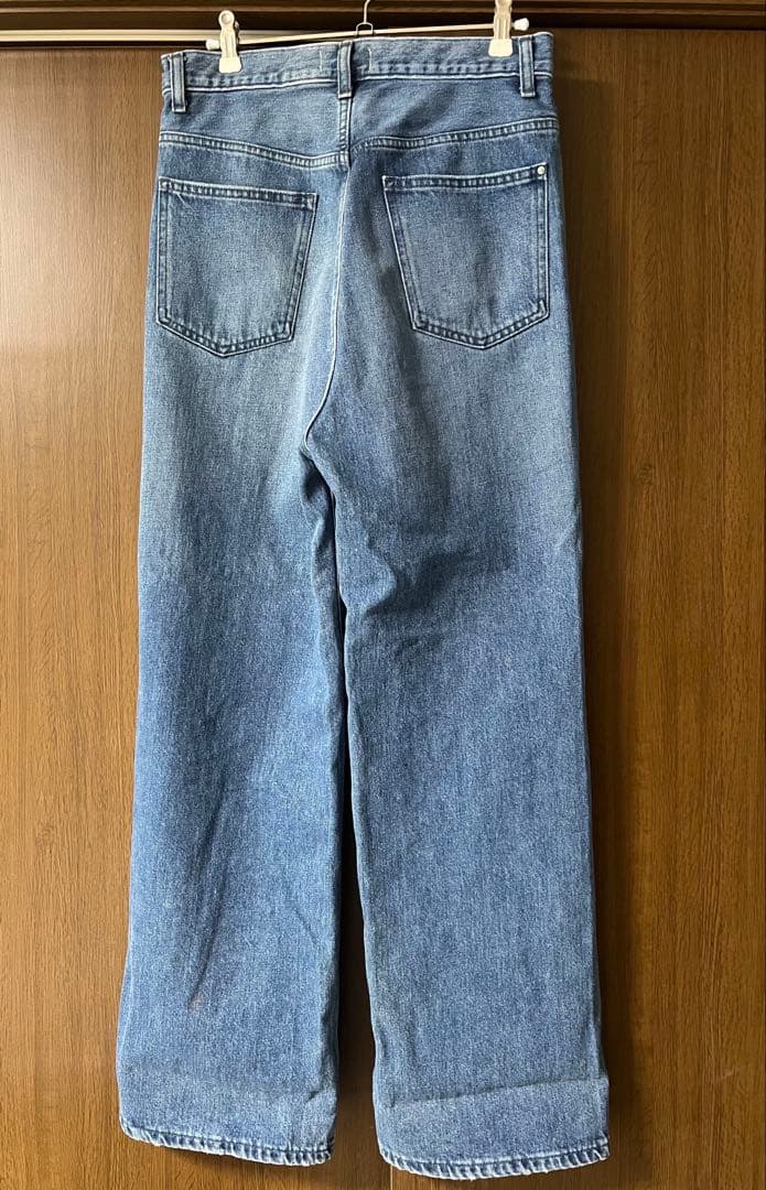 【新品タグ付】woadblue×坪田あさみ SALUU デニムパンツ24